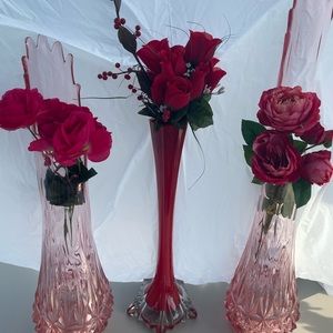 Glass vases
